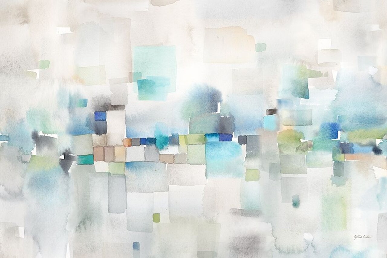 Cityscape Abstract Poster Print by Cynthia Coulter - Item # VARPDXRB12596CC